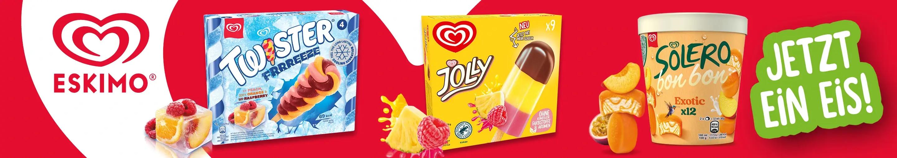 Eiscreme, Dessert & Gebäck promotion