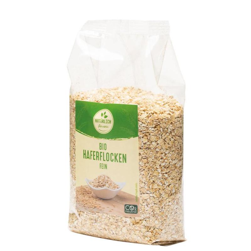 Natürlich für uns Bio Haferflocken Fein