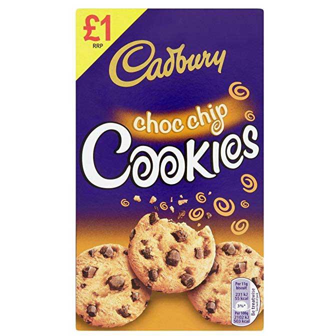Cadbury Chocolate Chip Cookies