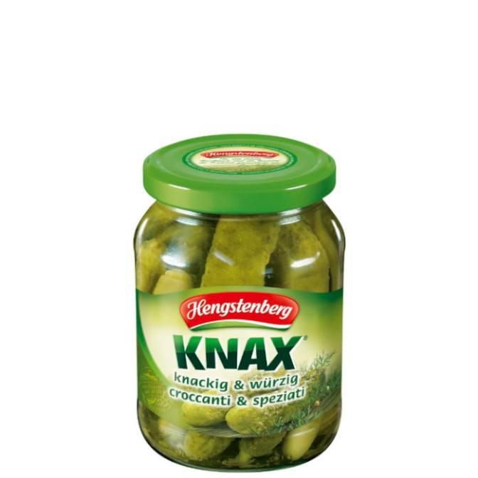 Hengstenberg Knax Gewürzgurken