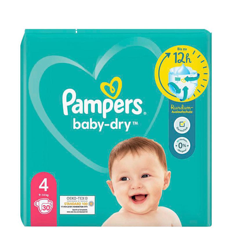 krijgen scheidsrechter na school Pampers Baby Dry Größe 4 Maxi (7-18kg)