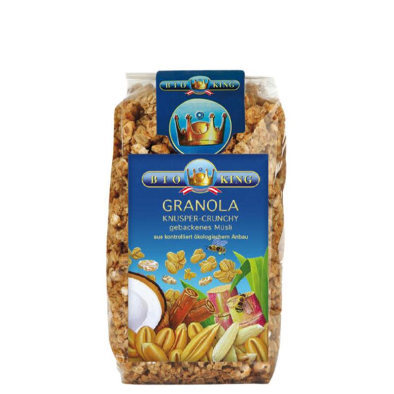 Bio King Granola Knusper Crunchy