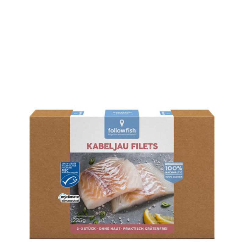 Followfish Kabeljau Filets (gefroren)