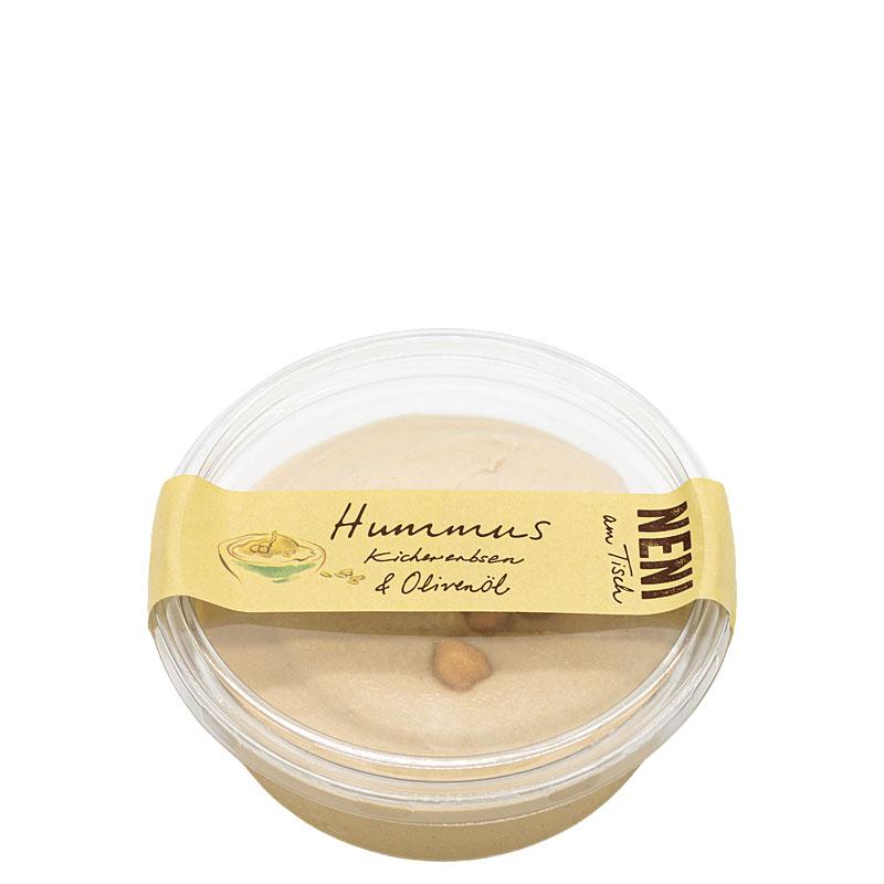 Neni Hummus mit Olivenöl und Kichererbsen