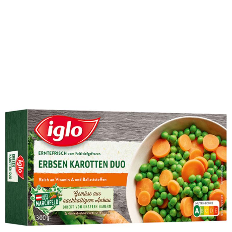 Iglo Erbsen Karotten Duo