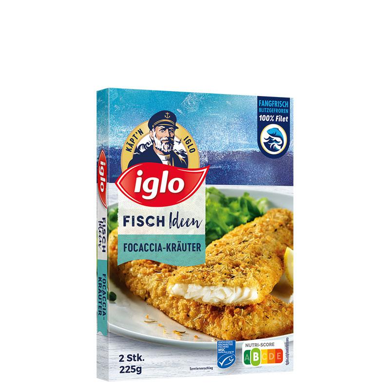 Iglo Fisch Ideen Focaccia Kräuter